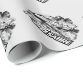 F-86 Saber Cadeaupapier (Rol Hoek)