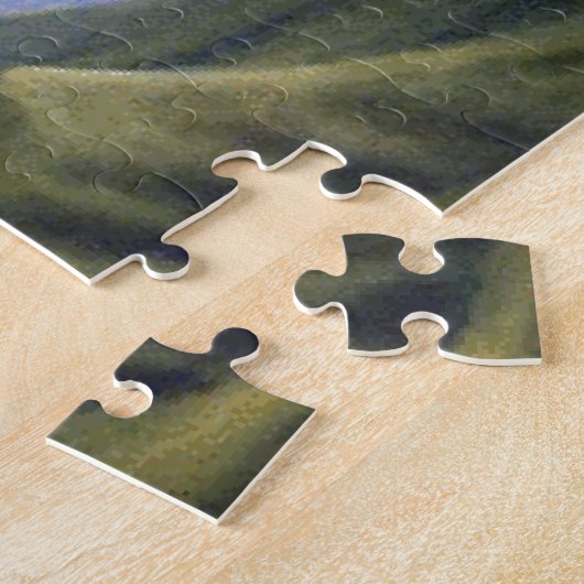 F-86 Saber in vlucht Legpuzzel (Zijkant)