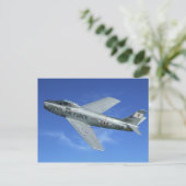 F-86 Saber Jet Briefkaart (Staand voorkant)