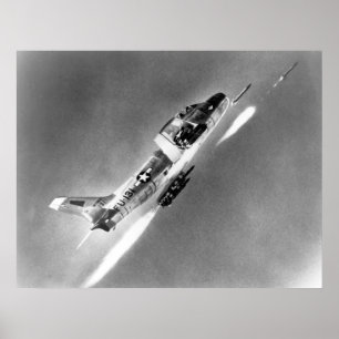 F-86 Saber Jet Poster