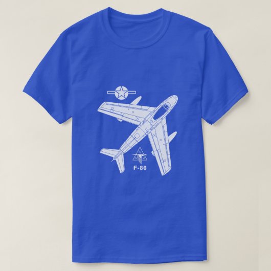 F-86 Saber Jet T-shirt (Design voorkant)