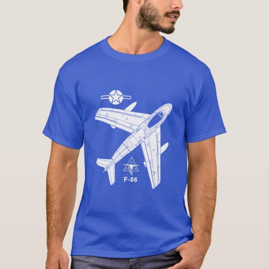 F-86 Saber Jet T-shirt (Voorkant)