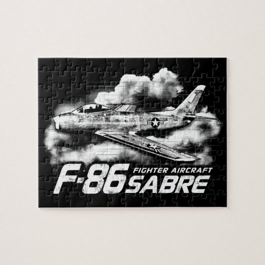 F-86 Saber Legpuzzel (Horizontaal)