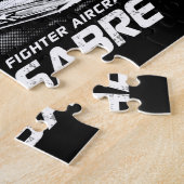 F-86 Saber Legpuzzel (Zijkant)