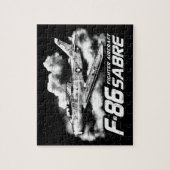 F-86 Saber Legpuzzel (Verticaal)