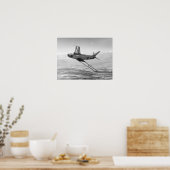 F-86 Saber Poster (Keuken)