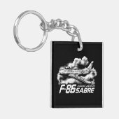 F-86 Saber Sleutelhanger (Voorkant Links)