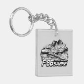 F-86 Saber Sleutelhanger (Voorkant Links)