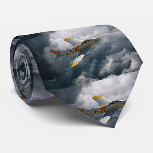 F-86 Saber Stropdas (Opgerold)