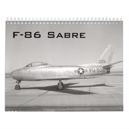F-86 Sabre kalender (Hoes)
