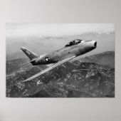F-86A Saber Poster (Voorkant)