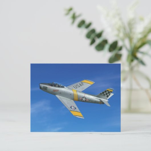 F-86F "Beaubuch" Briefkaart (Staand voorkant)