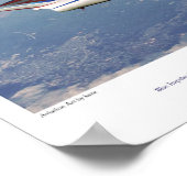 F-86F Blue Impulse ブ ー ン ル パ ル Poster (Hoek)