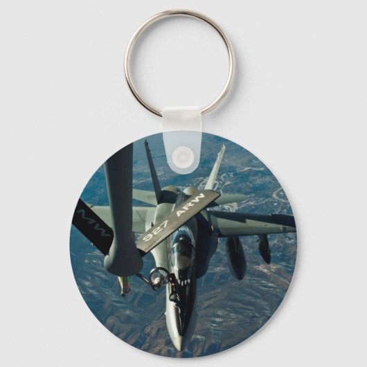 F/A 18 bijtanken Sleutelhanger (Voorkant)