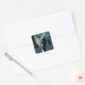 F/A 18 bijtanken Vierkante Sticker (Envelop)