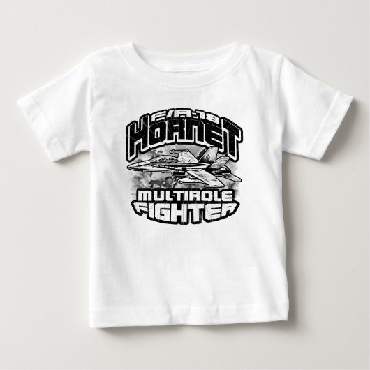 F/A-18 Hornet Baby Romper T-shirt (Voorkant)