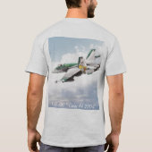 F/A-18 HORNET, F/A-18C " Chippy Ho! 2004" T-shirt (Achterkant)