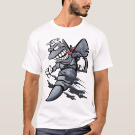F/A-18 Hornet Fighter Attack Militaire Cartoon Jet T-shirt