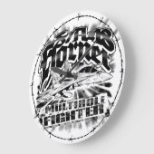 F/A-18-Hornet grote klok met acrylwand (Hoek)
