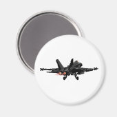 F/A-18 Hornet jachtmagneet Magneet (Voorkant / Achterkant)