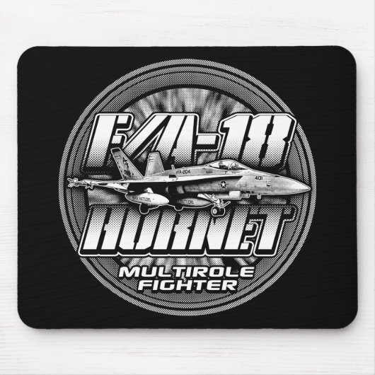 F/A-18 Hornet Muismat Mousepad (Voorkant)