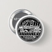 F/A-18 Hornet Pinback Button Button (Voorkant /achterkant)