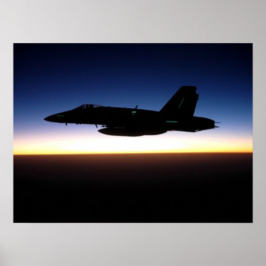 F/A-18 Hornet Poster (Voorkant)