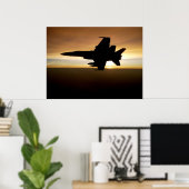 F/A-18 Hornet Poster (Thuiskantoor)