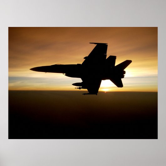 F/A-18 Hornet Poster (Voorkant)
