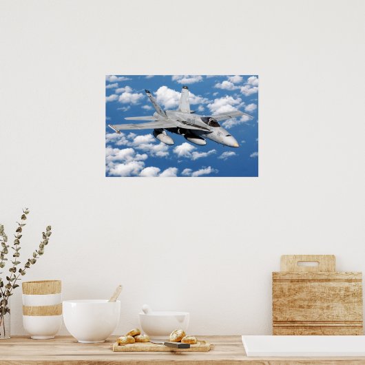 F/A-18 Hornet Poster (Keuken)