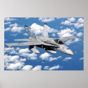F/A-18 Hornet Poster