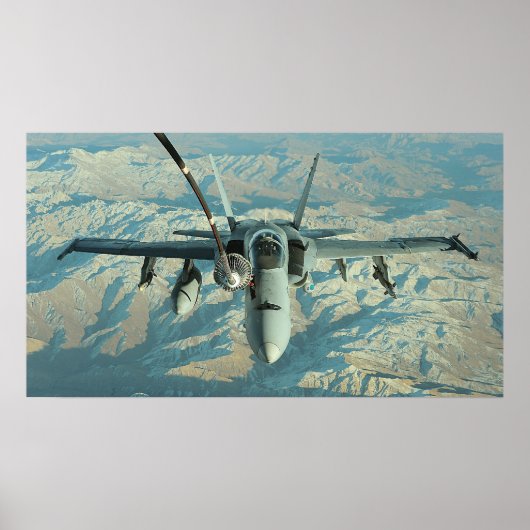 F/A-18 Hornet Poster (Voorkant)