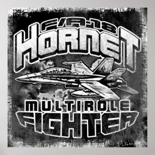 F/A-18 Hornet Poster