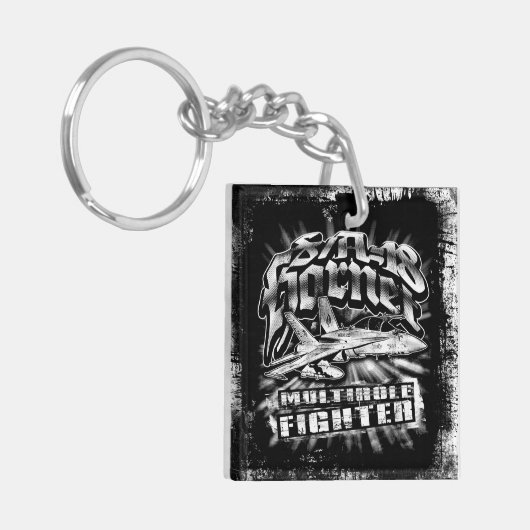 F/A-18 Hornet Sleutelhanger Acryl Sleutelhanger (Voorkant Links)