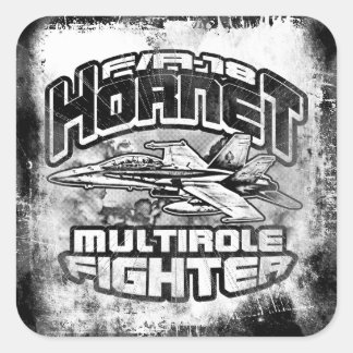 F/A-18 Hornet Square Sticker Sticker