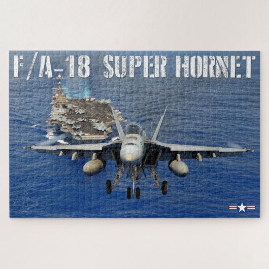F/A-18 SUPER HORNET (20x30 INCH) Legpuzzel (Horizontaal)