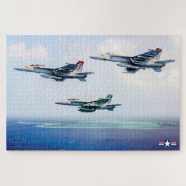 F/A-18 SUPER HORNET (20x30 INCH) Legpuzzel