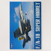 F/A-18 SUPER HORNET (20x30 INCH) Legpuzzel (Verticaal)