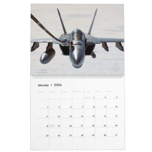 F/A-18 SUPER HORNET KALENDER (Jan 2026)