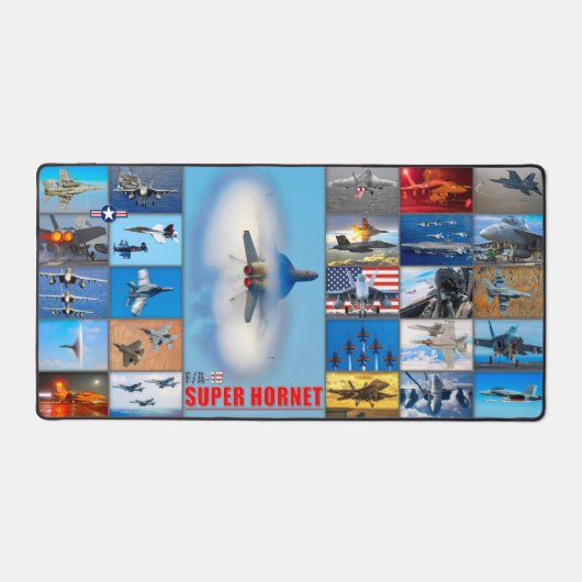 F/A-18 SUPER HORNET "MONTAGE" BUREAUMAT (Voorkant)