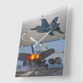 F/A-18 SUPER HORNET VIERKANTE KLOK (Hoek)
