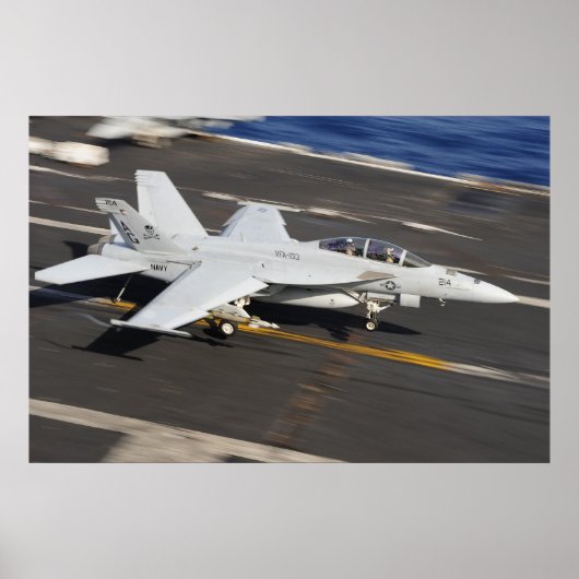 F/A-18 super Horzel Poster (Voorkant)