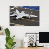 F/A-18 super Horzel Poster (Thuiskantoor)