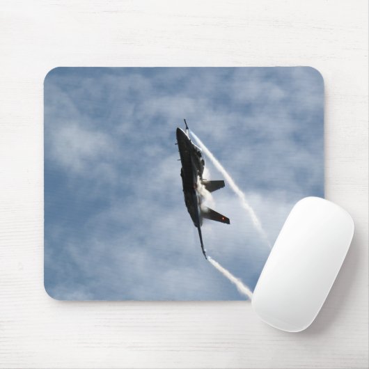 F/A-18 Vighter Jet Plane Air Show Stunt Muismat (Met muis)