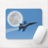 F/A-18 Vighter Jet Plane Air Show Stunt Muismat (Met muis)