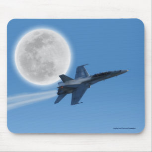 F/A-18 Vighter Jet Plane Air Show Stunt Muismat