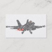 F/A-18 Visitekaartjes van de Vingerjets van Hornet (Achterkant)