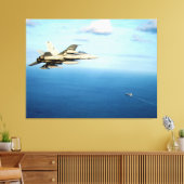 F/A-18A Hornet Strike Fighter Squadron 87 Canvas Afdruk (Insitu (Woonkamer))