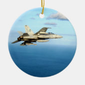 F/A-18A Hornet Strike Fighter Squadron 87 Keramisch Ornament (Voorkant)