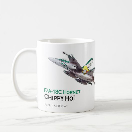 F/A-18C Chippy Ho  Koffiemok (Links)